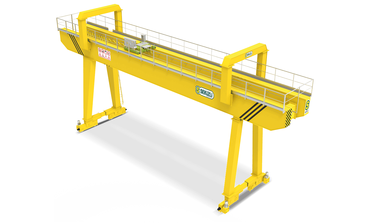 Çıkıntılı Köprülü Portal Vinçler